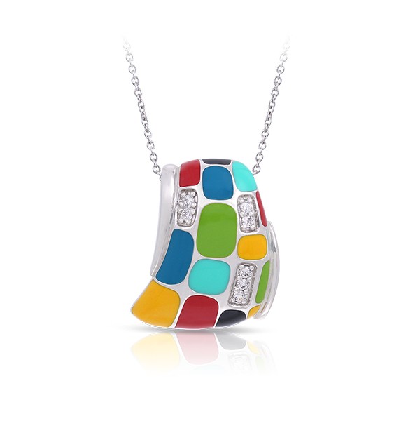 Belle Etoile - Mosaica_Multicolor_Pendant.jpg - brand name designer jewelry in Fernandina Beach, Florida